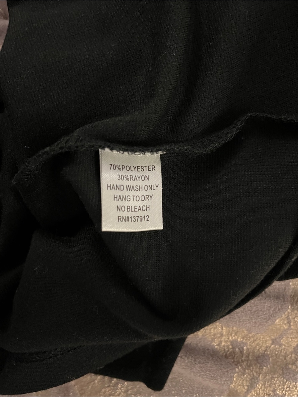 Beaded-Neck Black Sleeveless Camisole - Picture 3 of 3